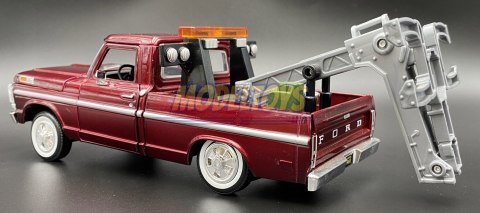 Ford F 100 1969 Tow Truck 1:24 Motormax 75345 Ford F 100 1969 Tow Truck 1:24 Motormax 75345
