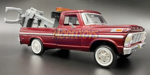 Ford F 100 1969 Tow Truck 1:24 Motormax 75345 Ford F 100 1969 Tow Truck 1:24 Motormax 75345