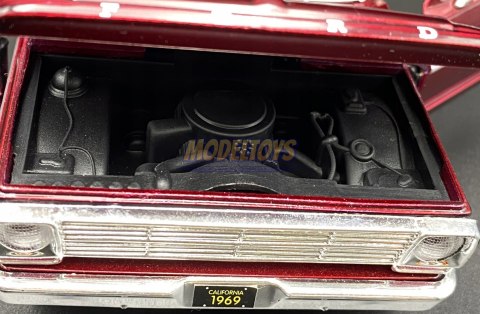 Ford F 100 1969 Tow Truck 1:24 Motormax 75345 Ford F 100 1969 Tow Truck 1:24 Motormax 75345