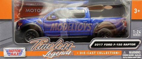 Ford F-150 Raptor 2017 model 1:27 Motormax 79344 Ford F-150 Raptor 2017 model 1:27 Motormax 79344