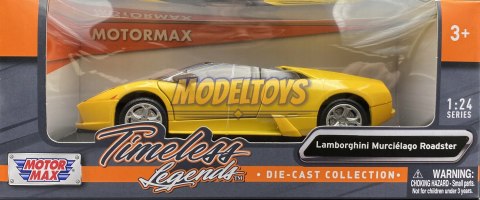 Lamborghini Murcielago yellow 1:24 Motormax 73316 Lamborghini Murcielago yellow 1:24 Motormax 73316