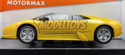 Lamborghini Murcielago yellow 1:24 Motormax 73316 Lamborghini Murcielago yellow 1:24 Motormax 73316