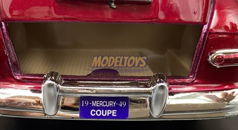 Mercury Coupe 1949 bordo model 1:24 Motormax 73225 Mercury Coupe 1949 bordo model 1:24 Motormax 73225