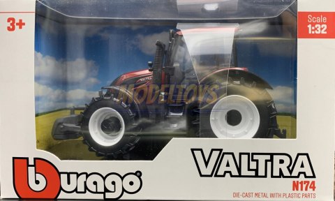 Traktor ciągnik VALTRA N174 1:32 BBURAGO metal Traktor ciągnik VALTRA N174 1:32 BBURAGO metal