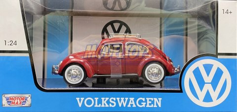 VW Classic Beetle Roof Luggage 1:24 Motormax 79559 VW Classic Beetle Roof Luggage 1:24 Motormax 79559