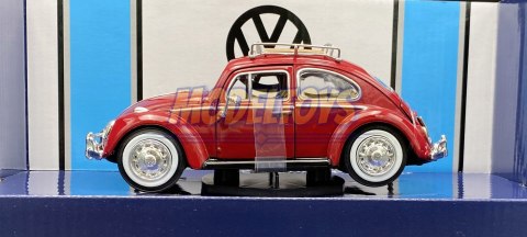 VW Classic Beetle Roof Luggage 1:24 Motormax 79559 VW Classic Beetle Roof Luggage 1:24 Motormax 79559