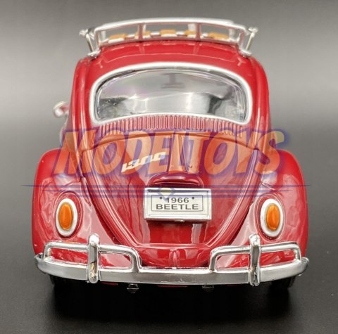 VW Classic Beetle Roof Luggage 1:24 Motormax 79559 VW Classic Beetle Roof Luggage 1:24 Motormax 79559