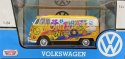 VW Type 2 T1 Flower Power 1:24 Motormax 79575