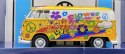 VW Type 2 T1 Flower Power 1:24 Motormax 79575