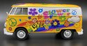 VW Type 2 T1 Flower Power 1:24 Motormax 79575