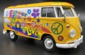 VW Type 2 T1 Flower Power 1:24 Motormax 79575