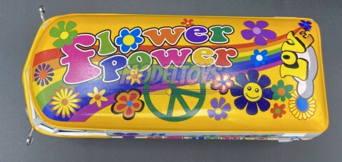 VW Type 2 T1 Flower Power 1:24 Motormax 79575 VW Type 2 T1 Flower Power 1:24 Motormax 79575