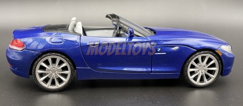 BMW Z4 2010 dark blue model 1:24 Motormax 73349