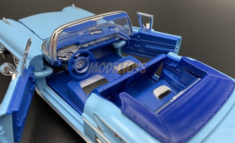 Chevrolet Impala 1958 blue 1:24 Motormax 73267 Chevrolet Impala 1958 blue 1:24 Motormax 73267