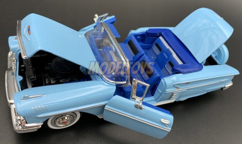 Chevrolet Impala 1958 blue 1:24 Motormax 73267 Chevrolet Impala 1958 blue 1:24 Motormax 73267