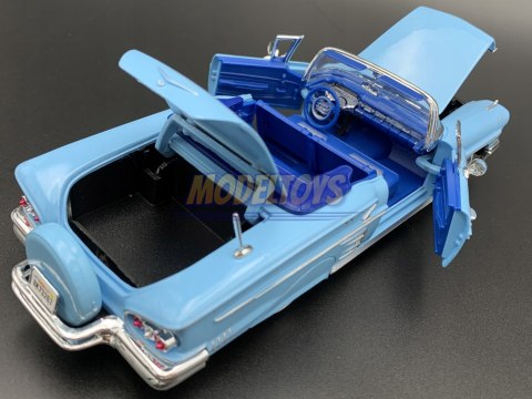 Chevrolet Impala 1958 blue 1:24 Motormax 73267 Chevrolet Impala 1958 blue 1:24 Motormax 73267