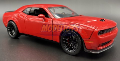 DODGE Challenger SRT Hellcat 1:24 Motormax 79350 DODGE Challenger SRT Hellcat 1:24 Motormax 79350