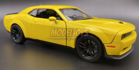 DODGE Challenger SRT Hellcat 1:24 Motormax 79350 DODGE Challenger SRT Hellcat 1:24 Motormax 79350