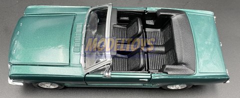 Ford MUSTANG 1/2 1964 cabrio 1:24 Motormax 73212 Ford MUSTANG 1/2 1964 cabrio 1:24 Motormax 73212