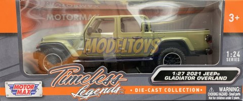 Jeep GLADIATOR Overland 2021 1:27 Motormax 79367 Jeep GLADIATOR Overland 2021 1:27 Motormax 79367