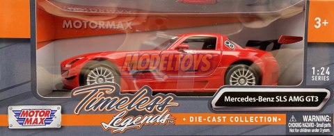 Mercedes Benz SLS AMG GT3 red 1:24 Motormax 73356 Mercedes Benz SLS AMG GT3 red 1:24 Motormax 73356