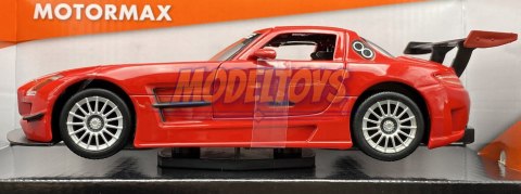 Mercedes Benz SLS AMG GT3 red 1:24 Motormax 73356 Mercedes Benz SLS AMG GT3 red 1:24 Motormax 73356