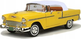 Chevrolet Bel Air 1955 1:18 yellow model Motormax 73184