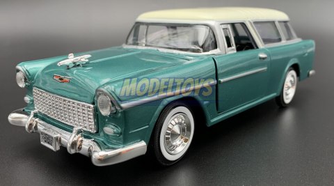Chevrolet Bel Air Nomad 1955 1:24 Motormax 73248 Chevrolet Bel Air Nomad 1955 1:24 Motormax 73248