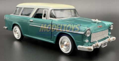 Chevrolet Bel Air Nomad 1955 1:24 Motormax 73248 Chevrolet Bel Air Nomad 1955 1:24 Motormax 73248