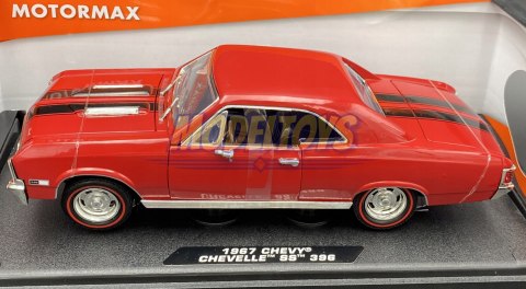 Chevy CHEVELLE SS 396 1:18 model Motormax 73104 Chevy CHEVELLE SS 396 1:18 model Motormax 73104