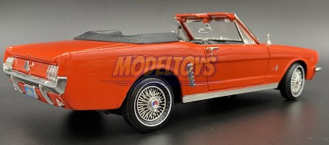 Ford Mustang 1/2 1964 red 1:18 model Motormax 73145 Ford Mustang 1/2 1964 red 1:18 model Motormax 73145