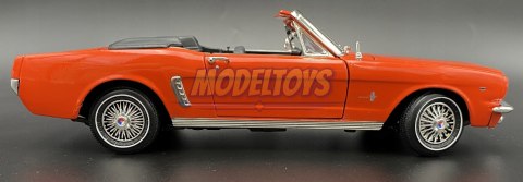 Ford Mustang 1/2 1964 red 1:18 model Motormax 73145 Ford Mustang 1/2 1964 red 1:18 model Motormax 73145