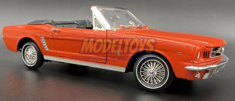 Ford Mustang 1/2 1964 red 1:18 model Motormax 73145 Ford Mustang 1/2 1964 red 1:18 model Motormax 73145