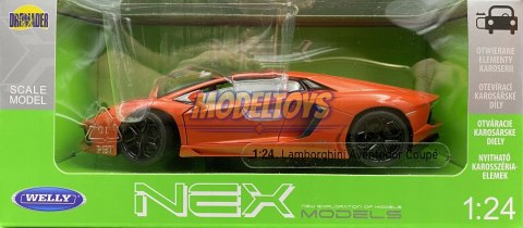 LAMBORGHINI Aventador Coupe MODEL 24033 WELLY 1:24 LAMBORGHINI Aventador Coupe MODEL 24033 WELLY 1:24