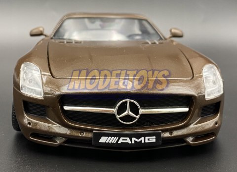 MERCEDES BENZ SLS AMG 1:18 model Motormax 79162 MERCEDES BENZ SLS AMG 1:18 model Motormax 79162