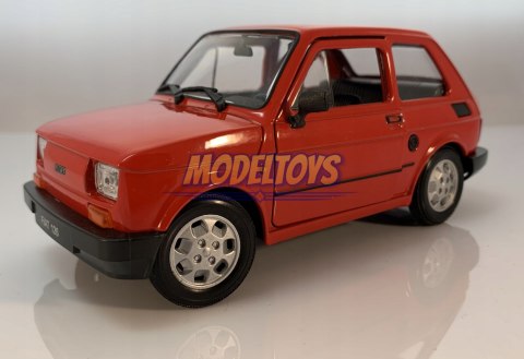 FIAT 126p 126.el maluch model metal Welly 1:21 FIAT 126p 126.el maluch model metal Welly 1:21