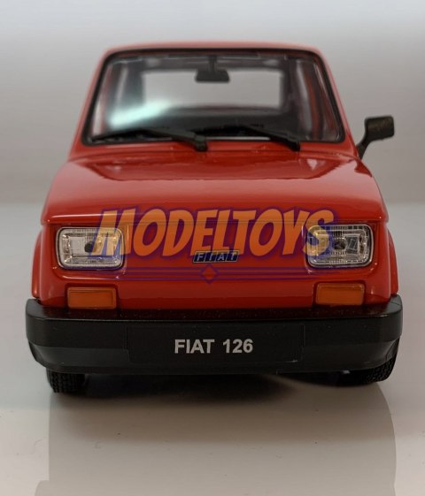 FIAT 126p 126.el maluch model metal Welly 1:21 FIAT 126p 126.el maluch model metal Welly 1:21