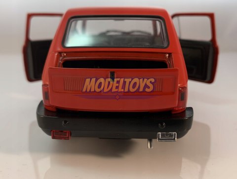 FIAT 126p 126.el maluch model metal Welly 1:21 FIAT 126p 126.el maluch model metal Welly 1:21