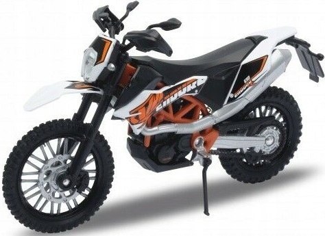 KTM 690 Enduro R motocykl model 1:18 Welly KTM 690 Enduro R motocykl model 1:18 Welly