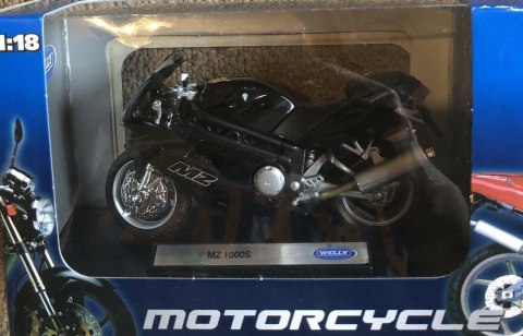 MZ 1000 S motocykl 1:18 Welly MZ 1000 S motocykl 1:18 Welly
