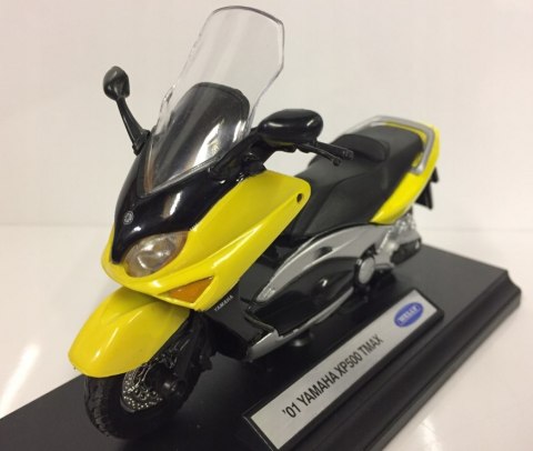 YAMAHA XP 500 TMax '01 skuter motocykl 1:18 Welly YAMAHA XP 500 TMax '01 skuter motocykl 1:18 Welly