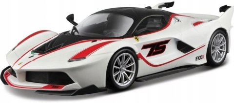 FERRARI FXX K #75 white model Bburago 26301 1:24 FERRARI FXX K #75 white model Bburago 26301 1:24