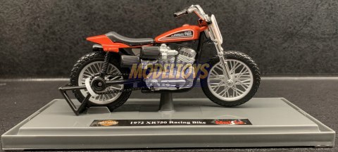 HARLEY DAVIDSON XR750 1972 Racing Bike 1:18 Maisto