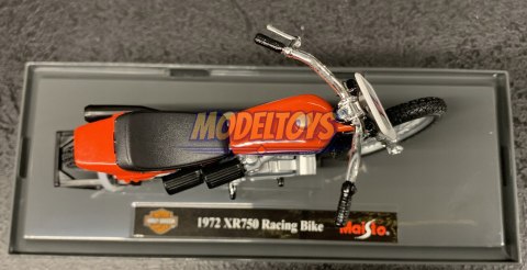 HARLEY DAVIDSON XR750 1972 Racing Bike 1:18 Maisto