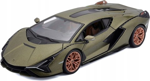 Lamborghini SIAN matte green 1:24 Bburago 21099 Lamborghini SIAN matte green 1:24 Bburago 21099