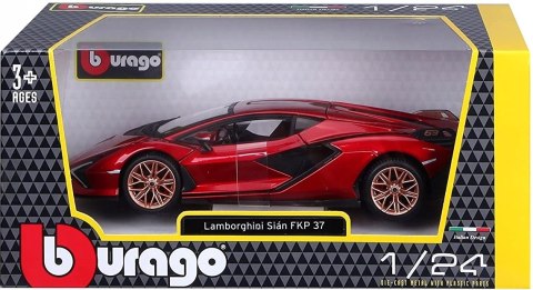 Lamborghini SIAN FKP 37 red 1:24 Bburago 21099 Lamborghini SIAN FKP 37 red 1:24 Bburago 21099