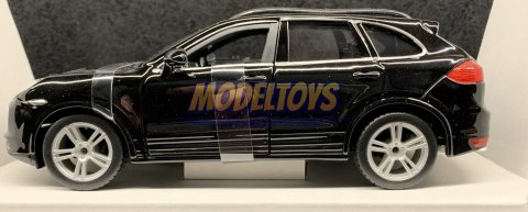 Porsche Cayenne Turbo black 1:24 Bburago 21056 Porsche Cayenne Turbo black 1:24 Bburago 21056