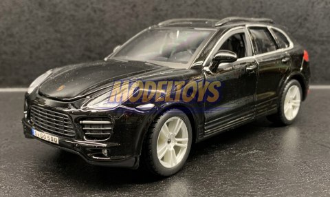Porsche Cayenne Turbo black 1:24 Bburago 21056 Porsche Cayenne Turbo black 1:24 Bburago 21056