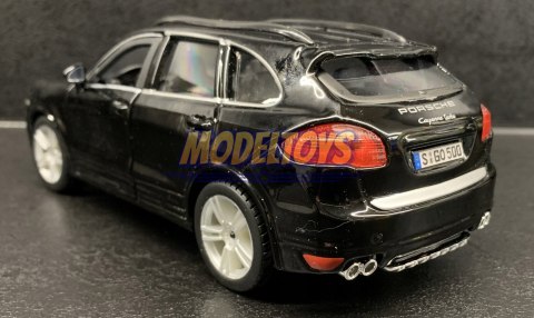 Porsche Cayenne Turbo black 1:24 Bburago 21056 Porsche Cayenne Turbo black 1:24 Bburago 21056