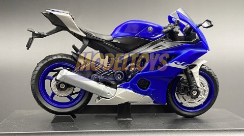YAMAHA YZF-R6 motocykl 1:18 Welly metalowy YAMAHA YZF-R6 motocykl 1:18 Welly metalowy